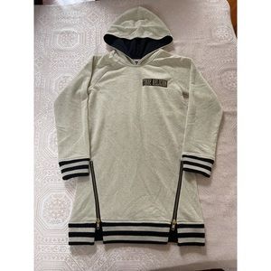 True Religion Girls Sweater Dress w/ Hood - Sz Medium - NWOT